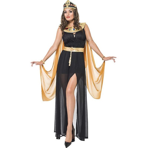 Middelalderske Egypt Prinsessekostymer Egyptiske Cleopatra Cosplay Cleopatra Royal Fancy Dress Karnevalsfest Halloween kostymer Style 1 M