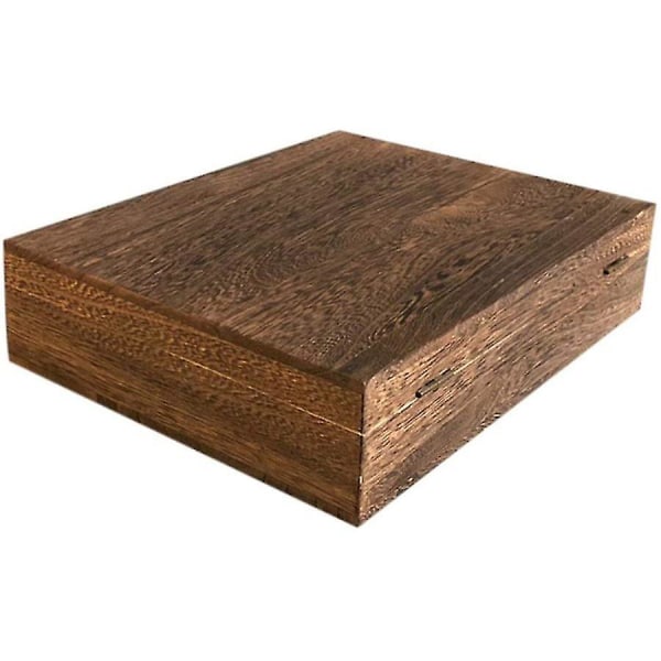 Puinen laatikko kannella Puinen säilytyslaatikko Tasainen vintage  koristeellinen puinen laatikko askartelulaatikko korujen organizer  korupidike kotitoimistoon Ruskea d952 | Fyndiq