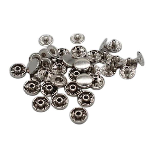 10 set tryckknappar tryckknappar för sömnad jeansjacka kläder 15mm