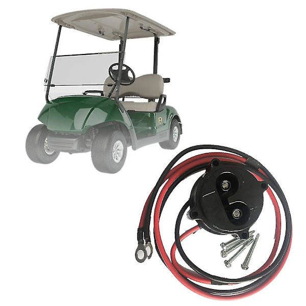 Golfvogn Mac Dc-opladerbeholder med ledninger til Yamaha Electric