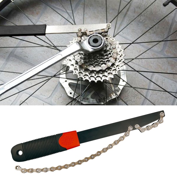 Holdbar Frihjul Chip Pisk Sprocket Fjerner Nøgle Spændeværktøj Til Mtb Cykler