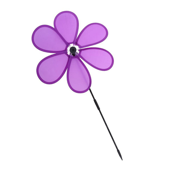 Tuulimylly Tuulituulimylly Puutarha Piha Ulkokoriste Lasten Leikki Purppura