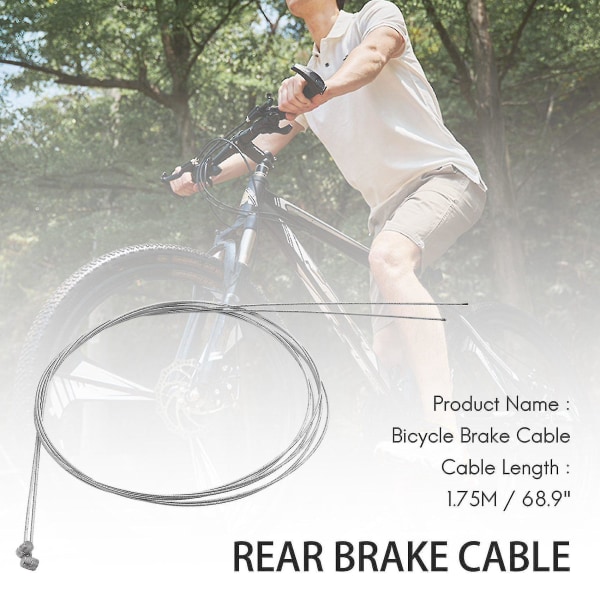 Forre Bag Bremse Kabel Wire 2 Stk Til Cykel Cykel