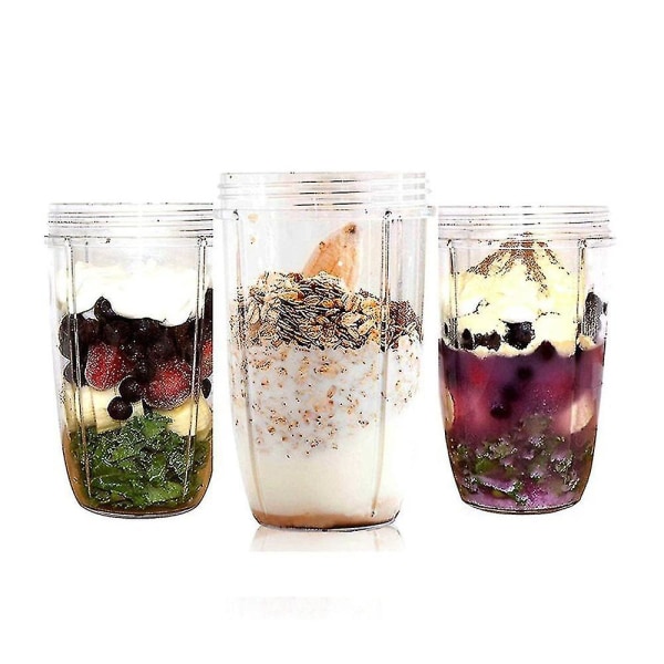 18/24/32oz Kopper Udskiftningsdele Kompatibel Nutribullet 600w/ 900w Blender()-e 24OZ