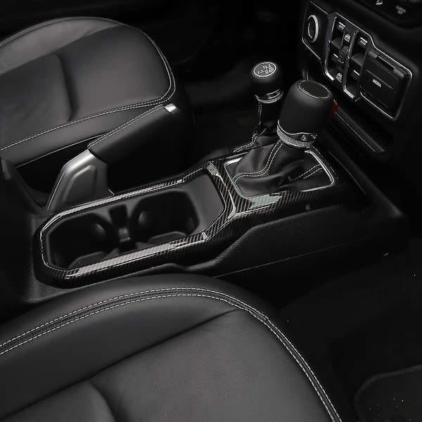 Ar Shift Panel Deksel Ramme Interiør Trim For 2018-2019 Jl Bil Tilbehør( Fiber)