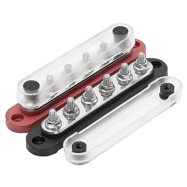 Bilterminalblock Negativ Samlingsskena 12v Distributionsblock M
