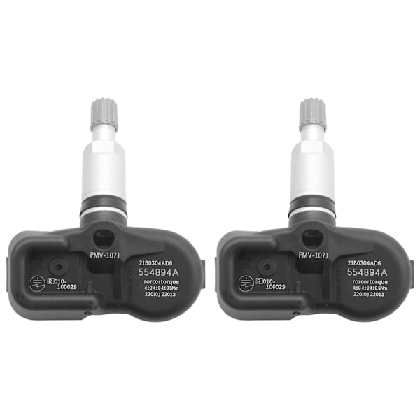 Tpms-sensor, 4 st Pmv-107j Däcktrycksövervakning för 42607-33011
