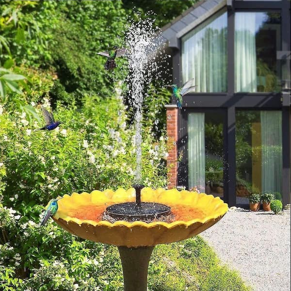 9 stk. lille springvandssæt, springvandsdyse, springvand