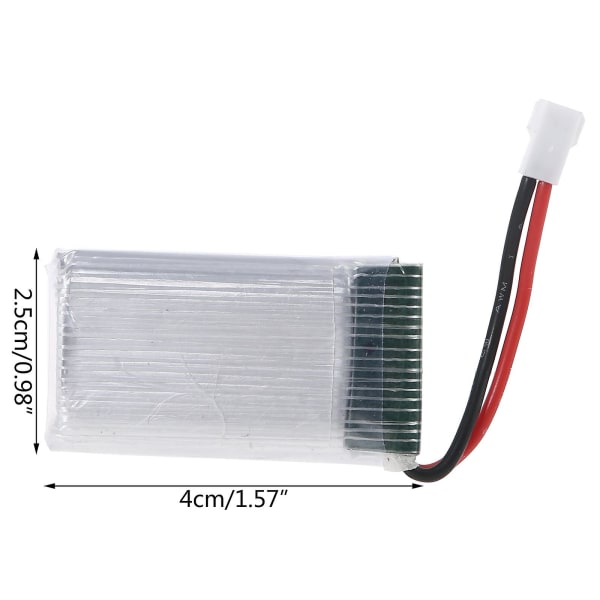 3,7v 800mah Lipo-batteri, 802540 lithium-ion-batteri til Syma X5c X5c-1 X5 X5sc X5sw M68 K60 Hq-905 Cx30 Rc Quadcopters