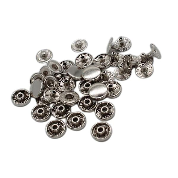 10 set tryckknappar tryckknappar för sömnad jeansjacka kläder 15mm