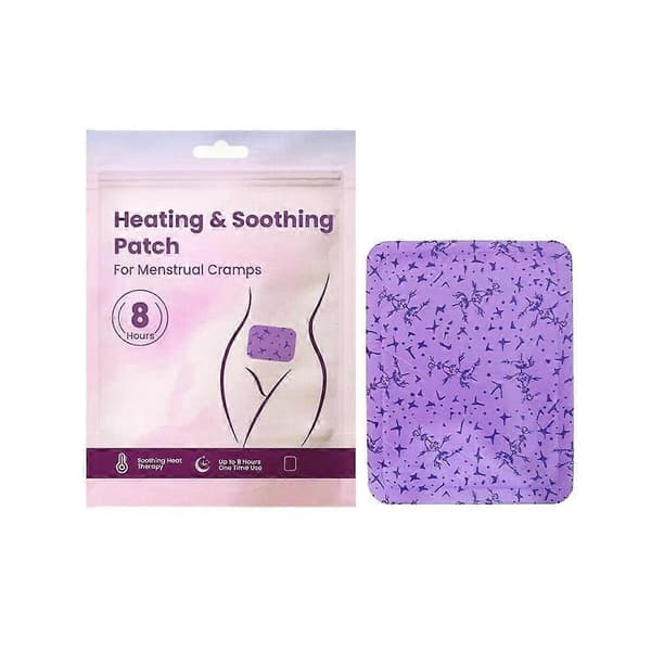 Menstruationskrampeplaster til maven, skånsom varmekomfort, kropsvarmeterapi, bærbar kvindepleje