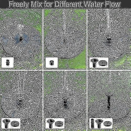Solcellsfontänpump Solcellsvattenpump Solcellsvattenpump för Bi