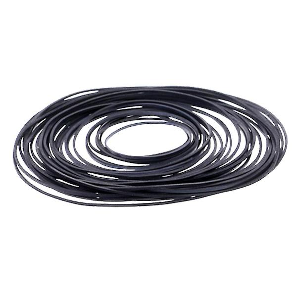 50 stk/pose 1 mm Universal Mix Kassett Tape Maskin Belter Assortert Vanlig Flat Gummibelte 45-130 mm For Opptakere Walkman Dvd