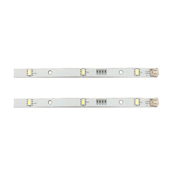 2x LED-list för Rongsheng Hisense Logik kylskåp frysar MDDZ-162a 1629348