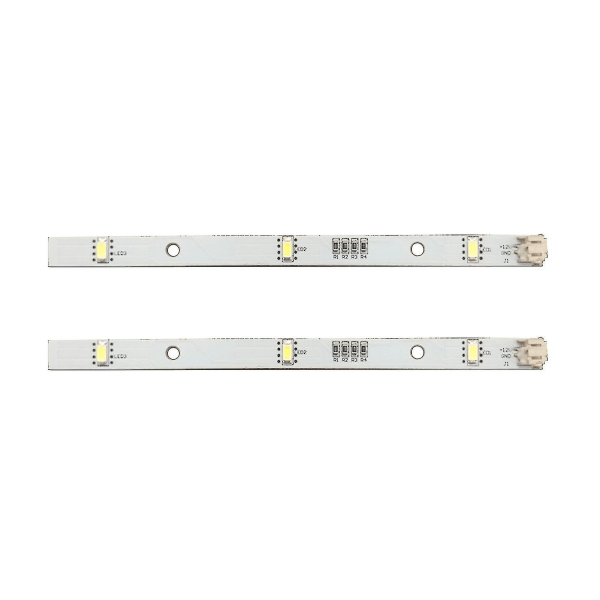 2x Led Strip Light For Rongsheng Hisense Logik Kjøleskap med frysere Mddz-162a 1629348