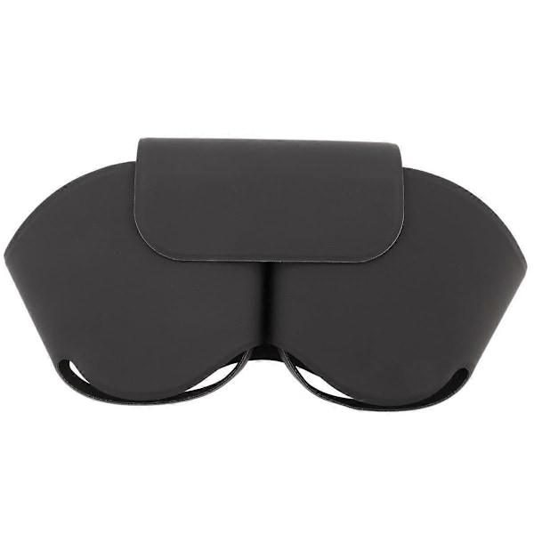 Til Max Headset Høj Kvalitet Praktisk PU Silikone Øretelefon Taske Anti Rids Beskyttende Cover Pose, Sort