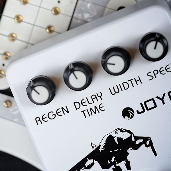 Joyo Jf-07 Klassisk Flanger Effektpedal Vibrato & Kör För Elektrisk Gitarr Flanger Metallprocessor