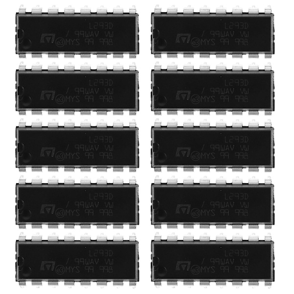 10 st L293d Stepper Driver Motor Driver IC Motor Controller Motor Drivers Controllers