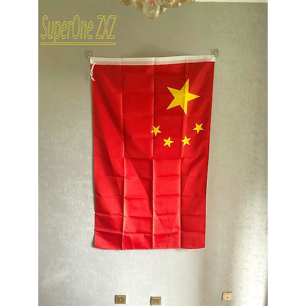 Zxz Gratis Forsendelse Kinesisk Flag 90x150 Cm Nationalt Kinesisk M