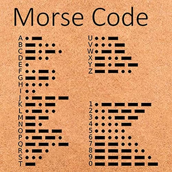 Inspirerende Morse Code armbånd til kvinder Teen piger gave