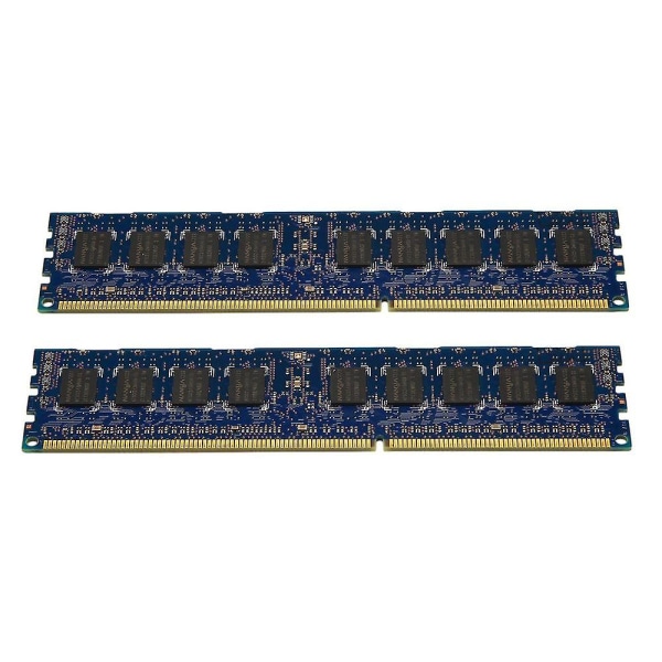 2x 4gb Ddr3 Pc Ram Minne Reg 1333mhz Pc3l-10600 1.35v Dimm 240 Pins For Intel Desktop Memoria