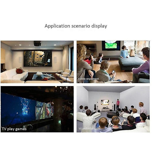 -usb Type C Til 3 I 1 2k Hdtv Tv-stik Usb-adapterkabel Til Skærm Ipad Android Smartphone
