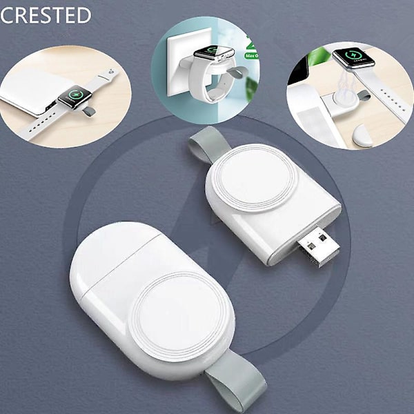 3 i 1 USB til Apple Watch-oplader Qi trådløs opladningsstation til iPhone 11 Pro Max Plus 10 9 8 7 6/iWatch 6 5 4 3 SE-kabel