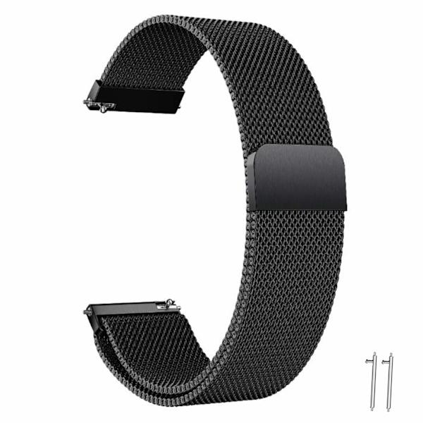 Rostfritt stål armband mesh 20mm/22mm guld/silver/svart re