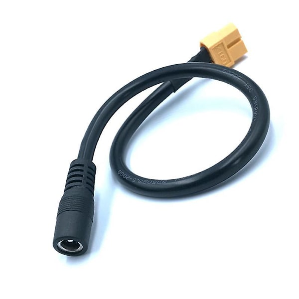 1 st XT60 -60 Honkontakt till DC 5,5 mm x 2,5 mm Honkontakt Strömadapterkabel för FPV-monitor Drone