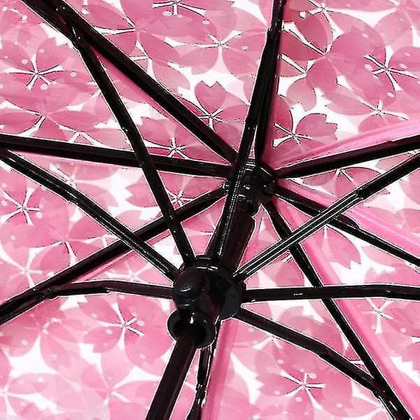 Hmwy-transparent Clear Umbrella Cherry Blossom(pink)