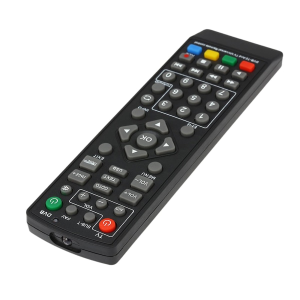 Universell DVB-T2 Set-top Box Fjärrkontroll Trådlös Smart Television Stb Controller Ersättning För Hdtv Smart Tv Box Svart