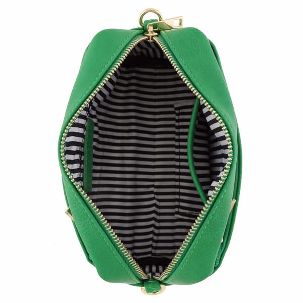 Triple Zip Small Crossbody Bag