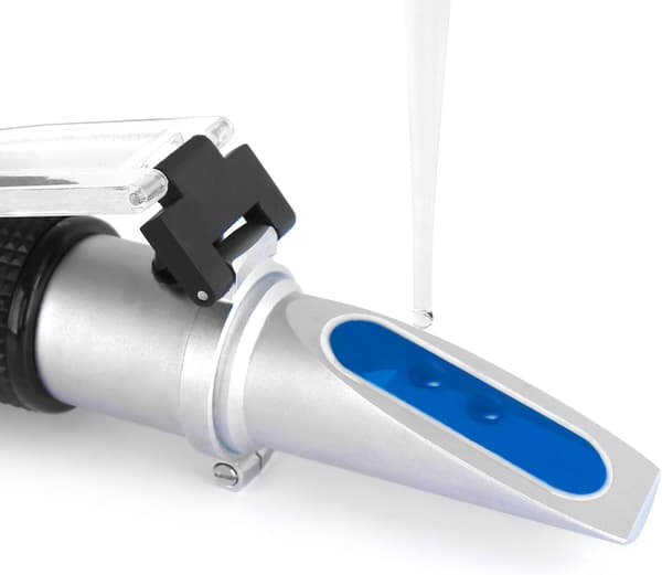 Refraktometer 0-90% Brix Manuell refraktometer for bestemmelse