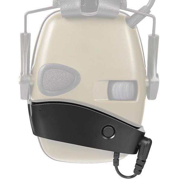 Adapterdesign for Howard Leight for skyting Øreklokker Konverter trådhodetelefoner til trådløse for jakt