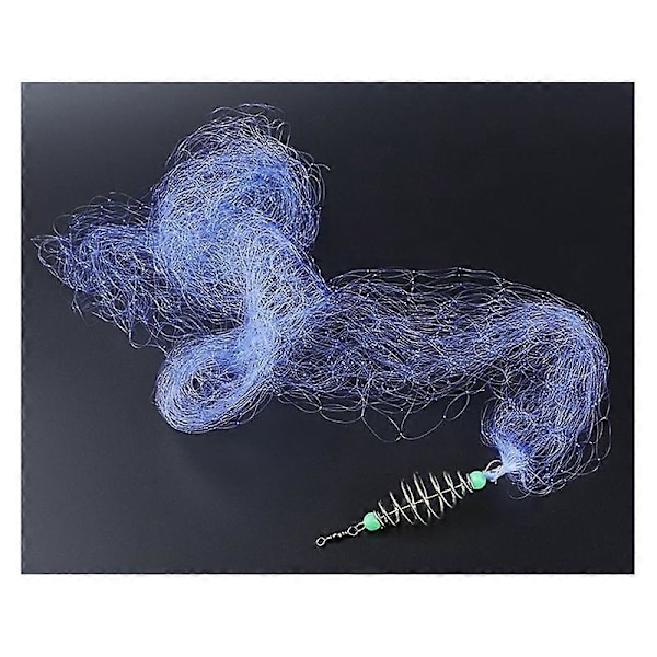 Fôrkaster for fiskefelle Fiskenettfelle Mesh Lysende Perle Netting Sjøfiskenett Takle Design Kobber