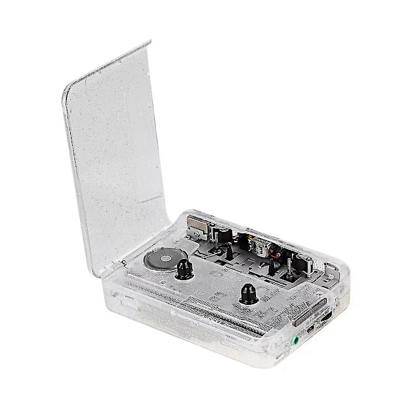 Kassetteafspiller Transparent S Kassette Til Mp3 Format Båndafspiller Plug And Play O Digit