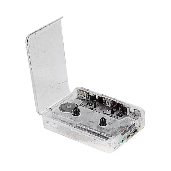 Kassettspiller Transparent S Kassett Til Mp3 Format Tape Player Plug And Play O Digit