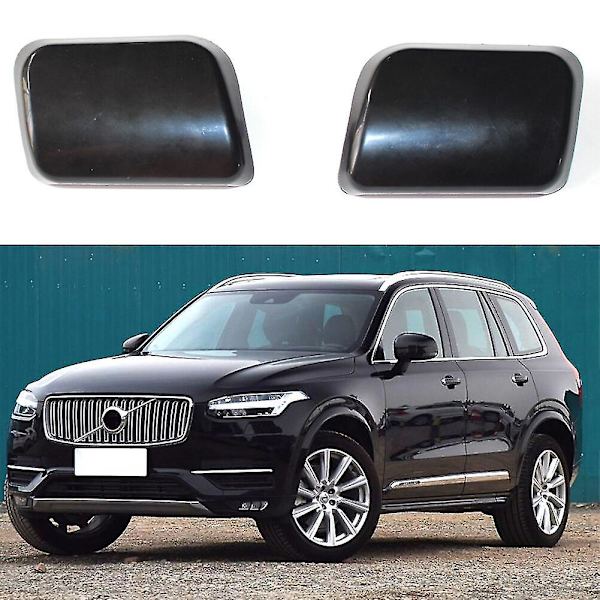 2 stk. frontlykt spylerdysedeksel for Volvo XC90 2002-2006 30698209