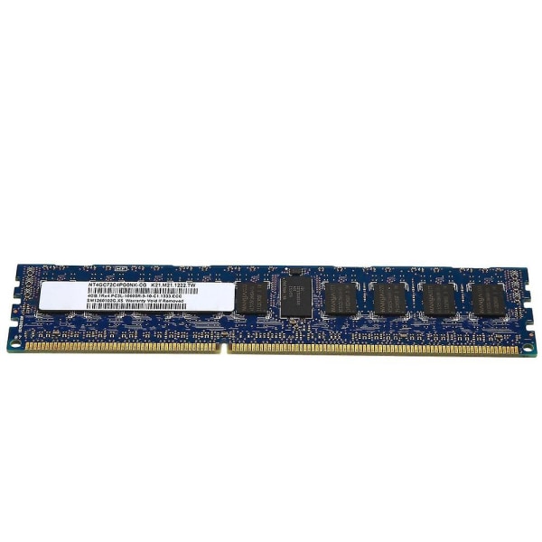 2x 4gb Ddr3 Pc Ram-minne Reg 1333mhz Pc3l-10600 1.35v Dimm 240 stift för Intel stationär dator Memoria