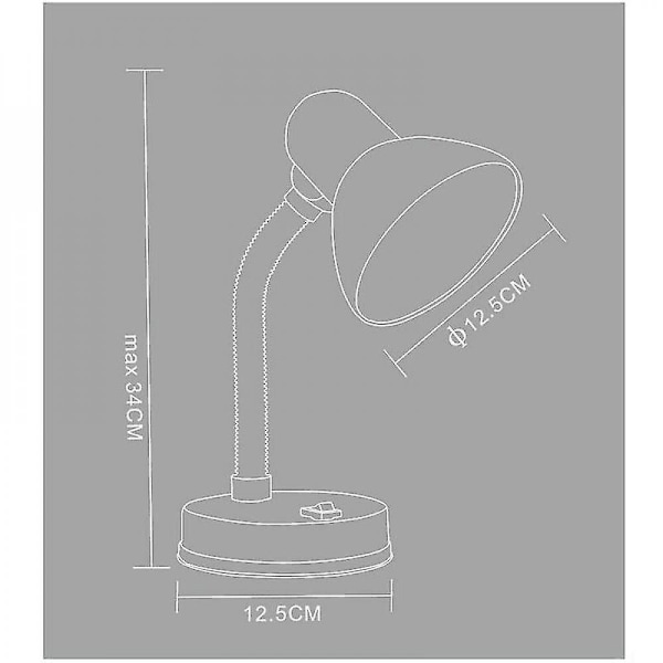 Fleksibel Violet Bordlampe 12,5cm Violet - Violet MUQ