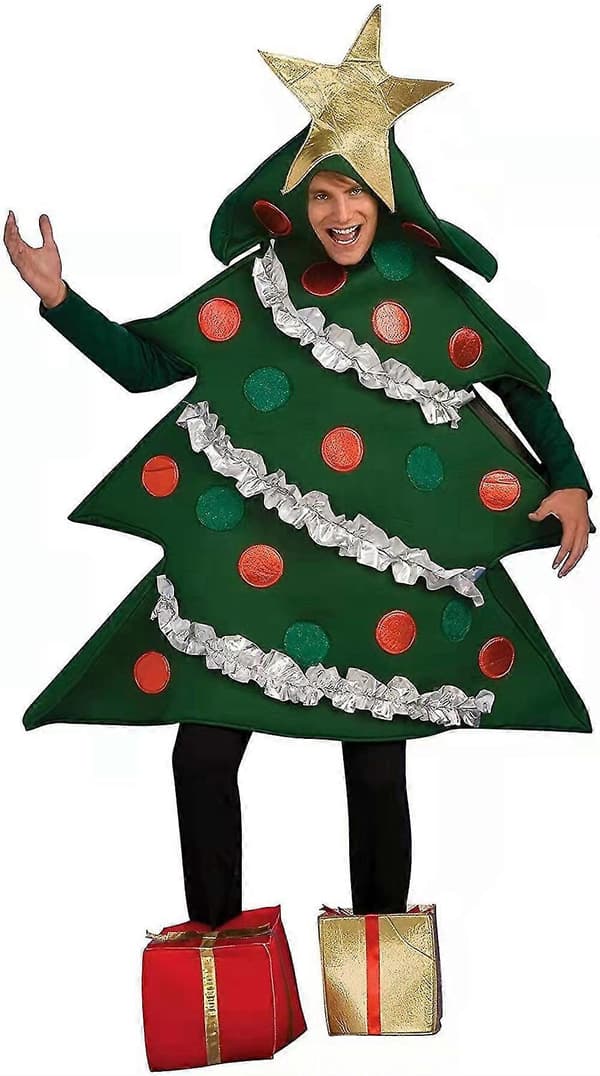 Juletræ Dukke Kostume