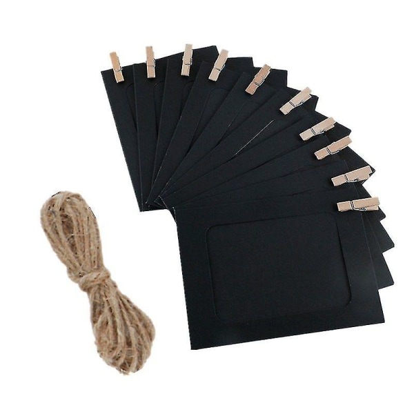 10 kpl Paper Diy Riippuva Album Kehys + Naru Kliinit