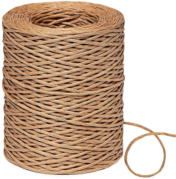 Paper Thread 150m Rattan Iron Paper Natural Thread Paper Macrame Rope, 2mm