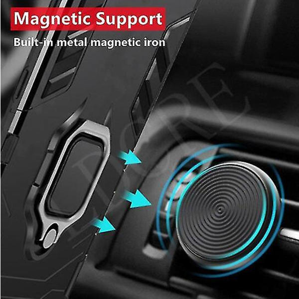 Armor Military Grade Stødsikker Heavy Duty Etui Kompatibel Xiaomi Mi 13 Pro/xiaomi Mi 13 Med Kickstand Black Xiaomi 13 Pro