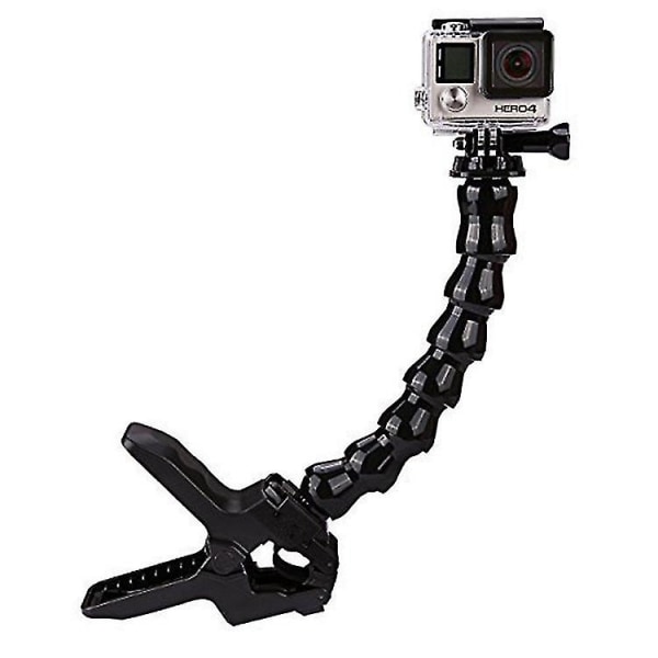 Wabjtam Clamp Stand With Adjustable Gooseneck Compatible With Gopro Hero 10, 9,