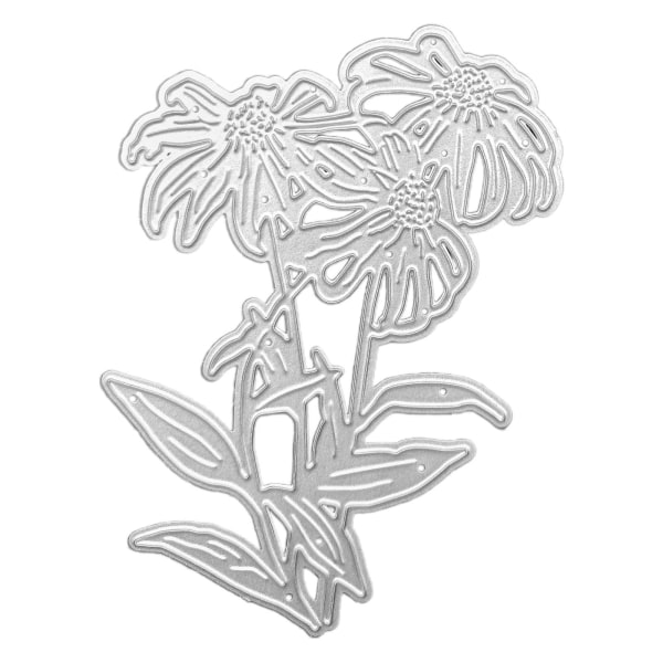 Chrysanthemum metallskjærende dør, bursdagshilsenkortdekorasjon