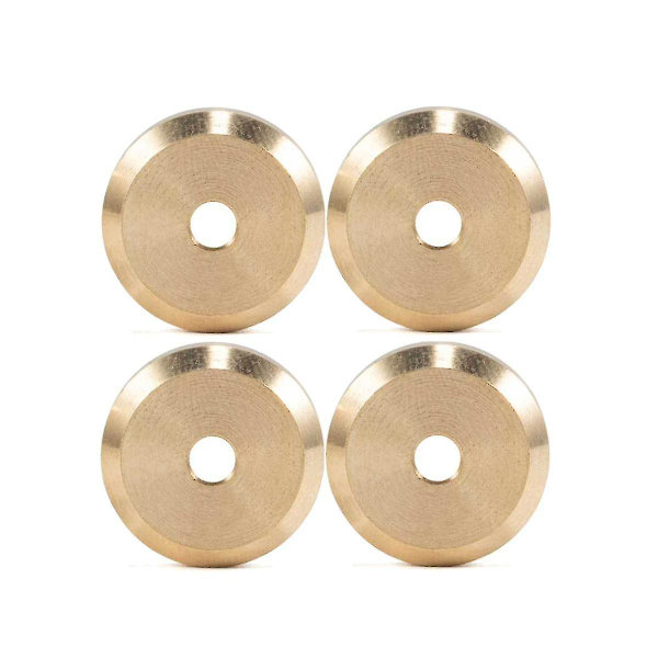 4mm Stålaxlar Mässingsvikter Bredda Hjulnav Set För 1/24 Axial Scx24 Uppgradering Delar