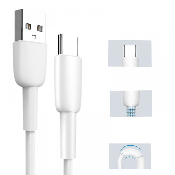 Wekity Fast Charging6a Datakabel, Mobiltelefon Hurtigopladningskabel er velegnet til Apple Huawei Mobiltelefon Strømkabel