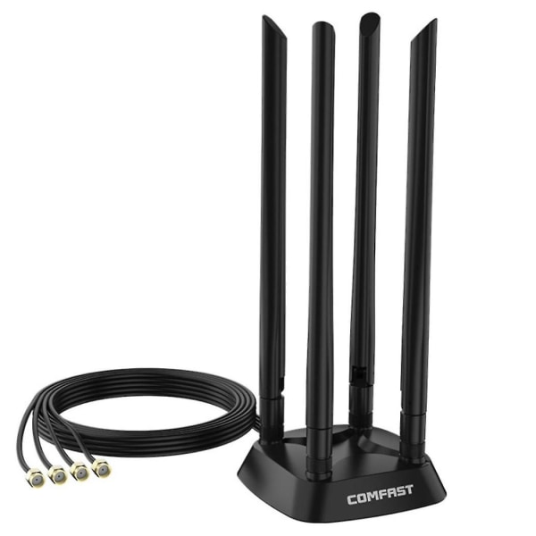 Comfast 6dbi Wifi-antenne forbedret styrke Wifi-signal 2,4g/5ghz