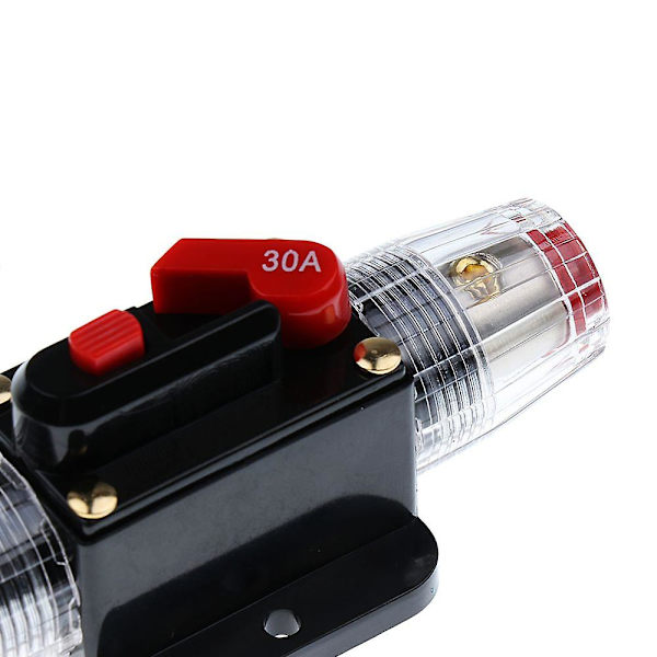 Dc 12v-24v Bil Audio Online Manuel Nulstilling Afbryder Sikring 30 Amp